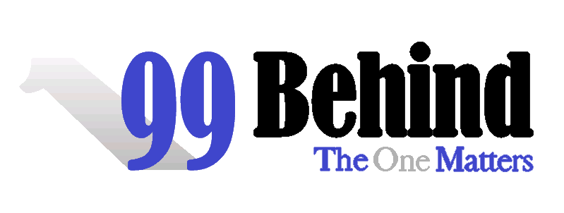 99 Behind Header Logo